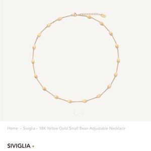 Marco Bicego SIVIGLIA 18k Gold Bean Necklace